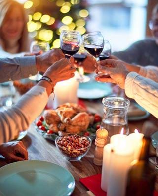 Christmas Gathering Table